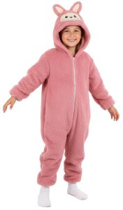 COGIO Strój LABUBU, kostium naśladujący futro, piżama LAFUFU z ogonkiem rozmiary: 110-140 110 2