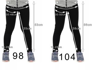 LAEMI Ocieplane Elastyczne legginsy dziecięce Getry Jeans 128 12