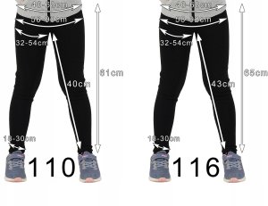 LAEMI ocieplane elastyczne legginsy dziecięce Getry produkt polski Jeans 146 13