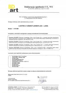 MIRR MASTERJERO WITH LIGHT LED SEMI-OVAL 7