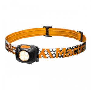 Latarka MacTronic Latarka czołowa, czołówka Rebel pomarańczowa AHL0061 USB-C 3