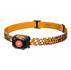 Latarka MacTronic Latarka czołowa, czołówka Rebel pomarańczowa AHL0061 USB-C 4