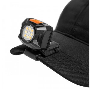 Latarka MacTronic Latarka czołowa, czołówka Rebel pomarańczowa AHL0061 USB-C 7