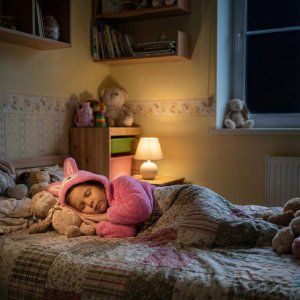 COGIO Strój LABUBU, kostium naśladujący futro, piżama LAFUFU z ogonkiem, rozmiary: 110-140 różowy 120 6