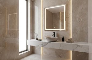 Umywalka nablatowa Basaro Atena 4