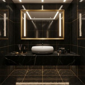 Umywalka nablatowa Basaro Aurora 3