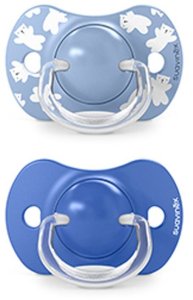 Suavinex 309065-SMOCZEK FIZJOLOGICZNY SX PRO 6-18M 2SZT NIEBIESKI WILD&FREE 2