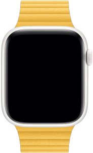 Apple Opaska skórzana żółty do koperty 44mm / 45mm / 46mm / 49mm - rozmiar M, oryginalna plomba, MXAD2ZM/A 3