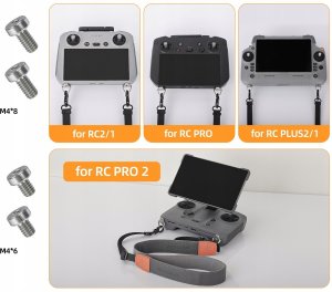 SunnyLife Szelki Uchwyt Pasek Mocowanie na Szyję do Pilota DJI RC 1 2 PRO 2 PLUS 2 / GS014-H 9