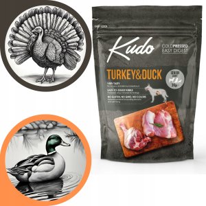 Kudo Indyk&Kaczka Senior/Light 3kg 4