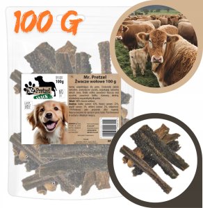 PROZOO Mr. Pretzel Wołowe żwacze 12-15cm 100g 2