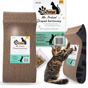 Nobleza Mr. Pretzel Kartonowy drapak 47x22x10cm 3