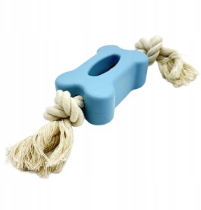 Mr. Pretzel Gryzak kość ze sznurem 10cm 3