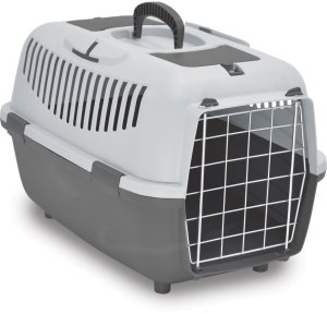 PETMAX Transporter NOMADE 3 METAL Szary 60x40x38 3