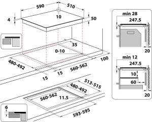 Lodówka Whirlpool WS QS460 NE 2