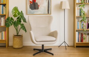 Krzesło biurowe Kontrasto Martin Beżowe 9