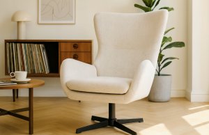 Krzesło biurowe Kontrasto Martin Beżowe 10