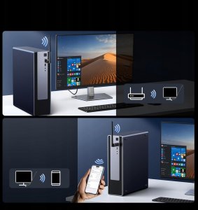 Adapter Ugreen CM878 bezprzewodowy WiFi 6 z Bluetooth 5.4 - czarny 3