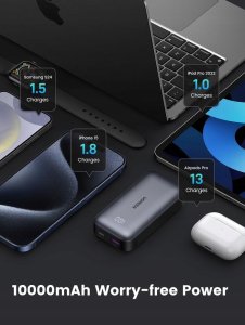 Powerbank Ugreen Powerbank Nexode 20000mAh 30W USB-A USB-C - szary 2