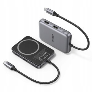 HUB USB Ugreen Hub USB-C 7w1 HDMI USB-C USB-A SD/TF - szary 2