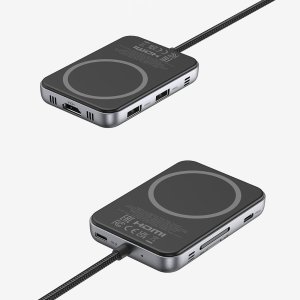 HUB USB Ugreen Hub USB-C 7w1 HDMI USB-C USB-A SD/TF - szary 4