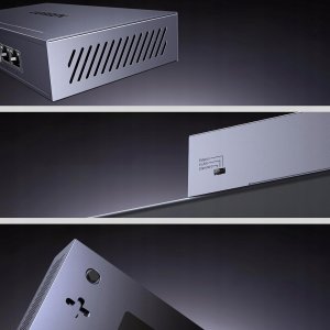 Switch Ugreen przełącznik ethernet 6-portowy z PoE - szary 1Gb/s 5