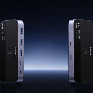 Switch Ugreen Przełącznik switch USB-C USB-A 10Gb/s - szary 5