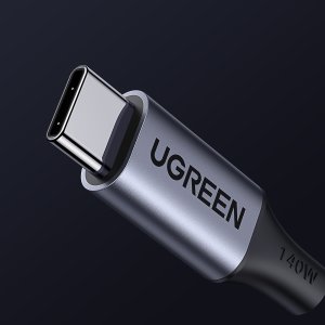 Kabel USB Ugreen USB-C - 2x USB-C 2 m Czarno-szary (6941876277339) 9