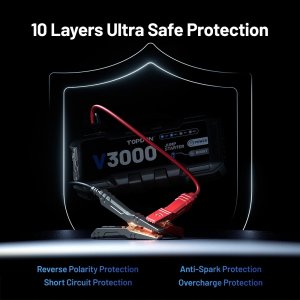 TOPDON Car Jump Starter V3000 9