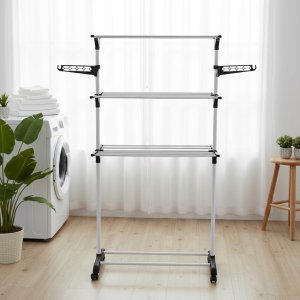 5five Pionowa suszarka na pranie z miejscem na wieszaki, 160 cm, ALTO 7
