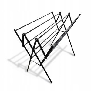 Rozkładana suszarka na pranie HARMEN, trzypoziomowa, 9 m 3