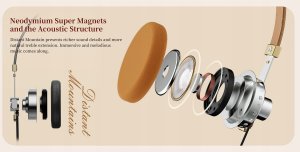 Rose Technics (ROSESELSA) Distant Mountain - black - Słuchawki nauszne 5