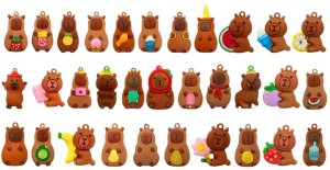 Figurka Kapibary Brelok Niespodzianka Karty W Puszce 2