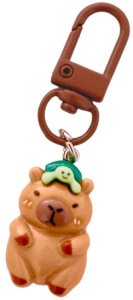 Zestaw Mini Breloczki Kapibara Figurki Ozdoby Do Kluczy 4 szt. 3