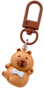 Zestaw Mini Breloczki Kapibara Figurki Ozdoby Do Kluczy 4 szt. 4