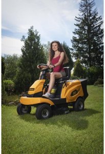 Traktor ogrodowy Riwall Traktorek ogrodowy kosiarka spalinowa 62TRD DO TRAWY KOSZ manual 3