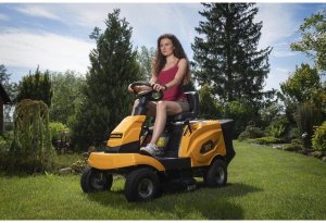 Traktor ogrodowy Riwall Traktorek ogrodowy kosiarka spalinowa 62TRD DO TRAWY KOSZ manual 4