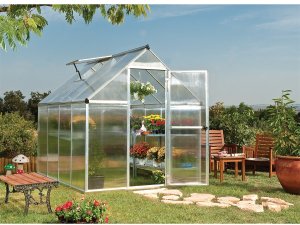 Palram Szklarnia Ogrodowa 701549 246 x 185 m x 208 cm Mocna z poliwęglanu tunel 2
