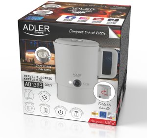 Czajnik Adler AD 1388 Szary 9