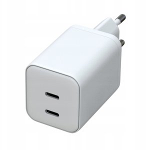 Ładowarka Akyga Ładowarka USB AK-CH-29 2x USB-C PD 5-20V / max. 3A 45W Quick Charge 3.0 GaN 2