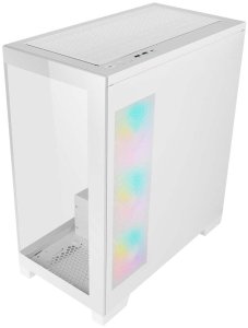 Obudowa Azza PC Gaming Obudowa Midi 570W USB 2/3 type C White 2