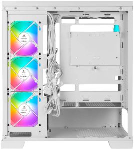 Obudowa Azza PC Gaming Obudowa Midi 570W USB 2/3 type C White 5