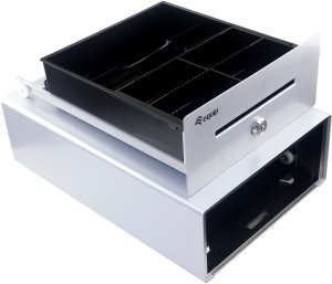 Equip Szuflada kasowa na 4 banknoty/4 monety RJ11 POS srebrny 9