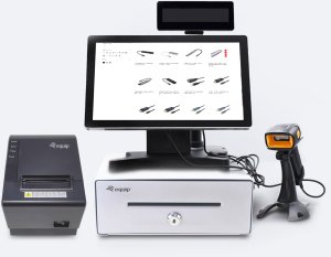 Equip Szuflada kasowa na 4 banknoty/4 monety RJ11 POS srebrny 10