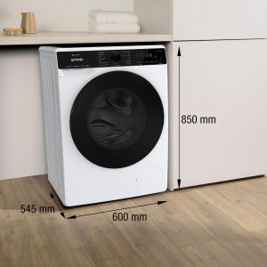 Pralka Gorenje WPNA84A2TS pralka Z przodu 8 kg 1400 RPM Czarny, Biały 2