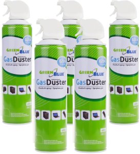 5x sprężone powietrze GreenBlue GB600 600ml pistoletowy atomizer - pistol spray 121