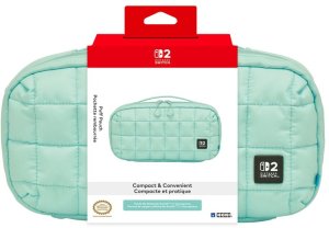 SWITCH 2 HORI Puff Pouch (Cozy Green) 2