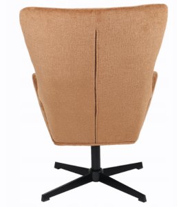 Fotel obrotowy MARTIN złoty szenil wygodny wypoczynkowy do domu biura 3