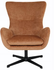 Fotel obrotowy MARTIN złoty szenil wygodny wypoczynkowy do domu biura 4