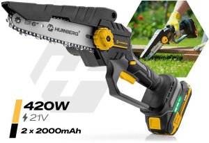 Piła łańcuchowa akumulatorowa mini pilarka Humberg HM-421 EDUKAMP 2